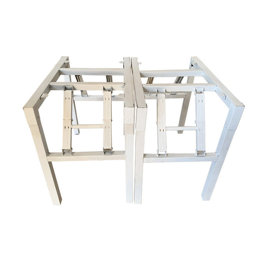 Adjustable table frames for wholesale from China, customizable for various furniture manufacturing needs.