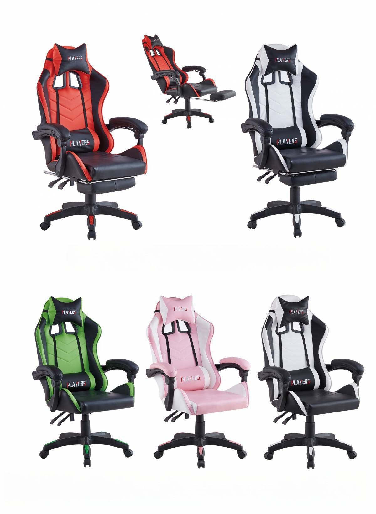 Ergonomic gaming and office chairs with adjustable features and lumbar support, available for wholesale directly from China, offering customizable designs ideal for home, gaming, and professional environments. Suitable for long-hour usage.