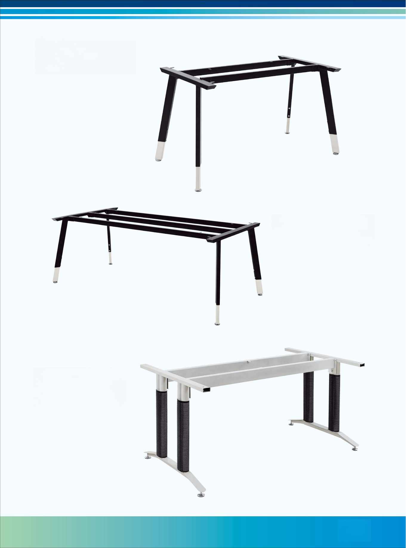 Modern Office Desk Frames for Home & Commercial Setup - Easy Assembly & Durable Design, Competitive Wholesale Pricing from China - Model YB-HYZ-1