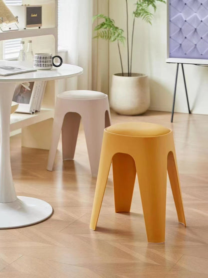 Stackable stools suitable for home, office, or commercial spaces, designed for space-saving and available for efficient wholesale directly from Chinese manufacturers.