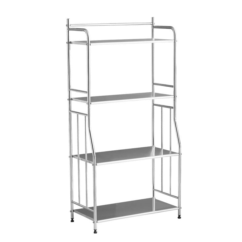 Multi-tier shelving rack suitable for storage and display in homes, offices, retail spaces; ideal for wholesale purchases directly from China manufacturers.