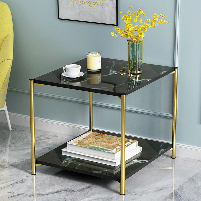 Modern side table with dual surfaces, styled for living rooms, offices, or lounges. Perfect for wholesale buyers looking for bulk Chinese furniture.