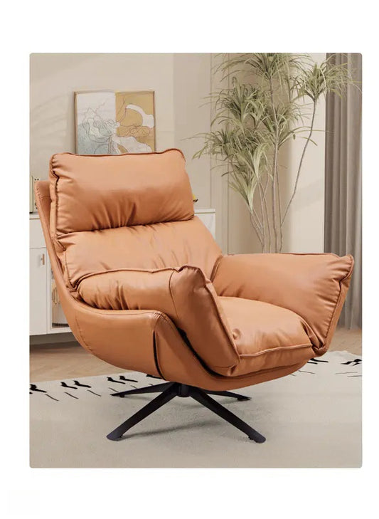 Luxury recliner swivel chair suitable for living rooms, lounges, and office spaces, available for bulk orders directly from a China-based supplier.