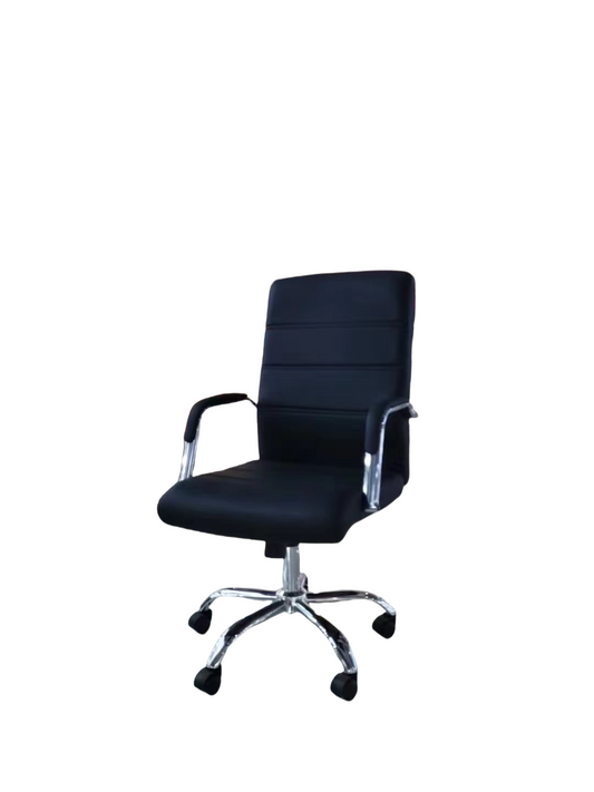 High-back ergonomic office chair with adjustable armrests, suitable for conference rooms, home offices, and businesses. Wholesale from Chinese manufacturer for commercial and bulk orders.