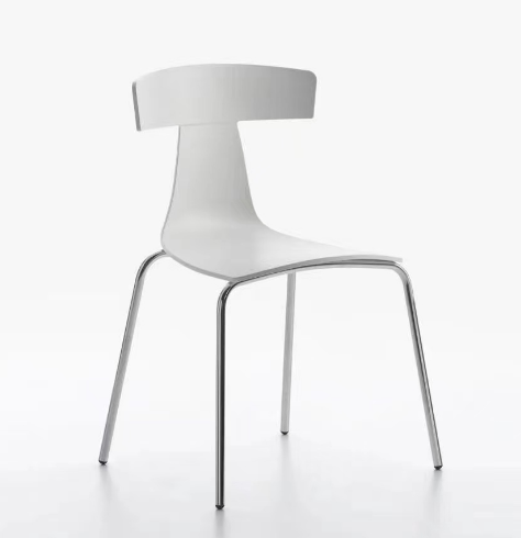 Modern minimalist chair suitable for dining, offices, cafes, and receptions, available for direct wholesale from China.