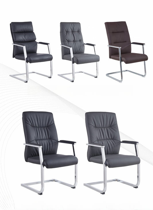 Conference and meeting room chairs ideal for professional settings; available for wholesale directly from a Chinese manufacturer. Features padded and mesh-back options for office, reception, or waiting area seating.