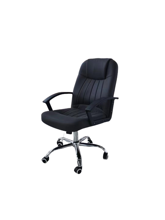 Executive office chair with cushioned seat and backrest, ideal for professional and home office use. Suitable for wholesale buyers looking for direct supply from a reliable Chinese manufacturer.