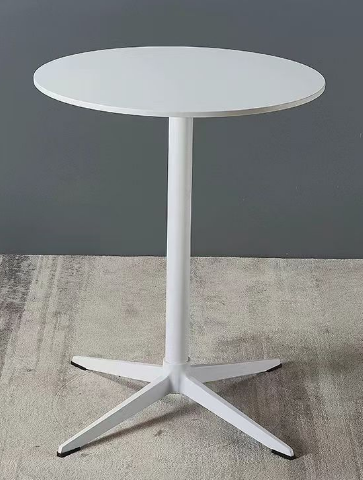 Round dining table suitable for cafes, bistros, and both home and commercial spaces, ideal for bulk purchasing directly from China.