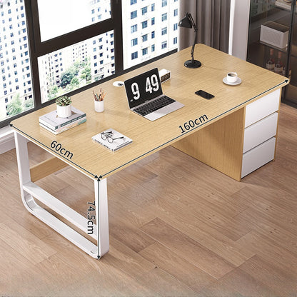 Modern office desk with ample workspace and under-desk storage, ideal for home offices, commercial settings, and co-working spaces. Suitable for bulk orders directly from China.