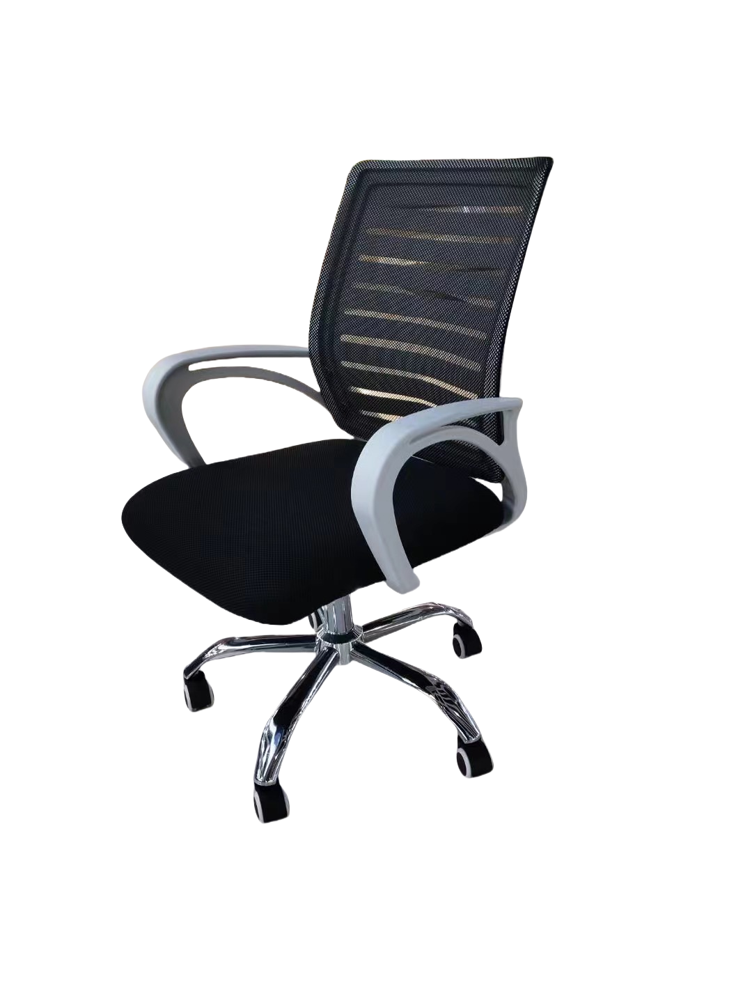 Ergonomic office swivel chair with breathable mesh back and adjustable features for home and workplace environments, available for direct wholesale from Chinese manufacturers.