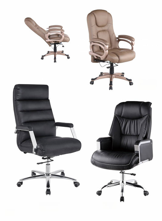 Executive office chairs with ergonomic design and adjustable features, ideal for corporate and home office use. Available for bulk purchasing directly from a Chinese manufacturer.