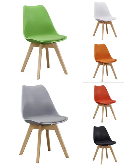 Modern dining chairs available in multiple colors, ideal for dining rooms, offices, lounges, and study areas. Suitable for both home and commercial spaces. Buy directly from a trusted Chinese manufacturer for competitive wholesale pricing.