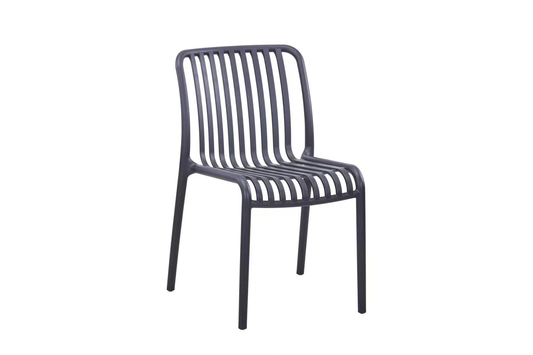 Stackable modern dining chair suitable for indoor and outdoor use, ideal for commercial spaces and wholesale buyers looking for reliable, sleek seating solutions directly from a Chinese manufacturer.