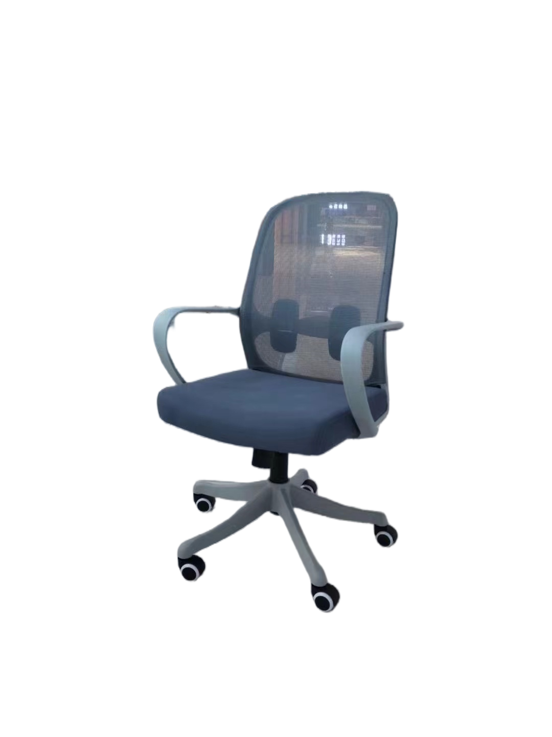 Ergonomic mesh office chair with swivel base and adjustable features, ideal for home offices, conference rooms, and corporate workstations. Wholesale available from China.