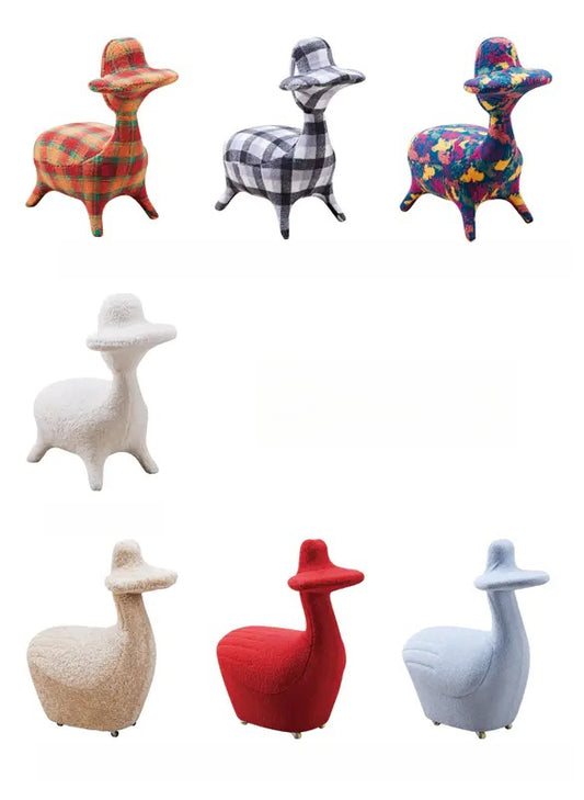 Animal-shaped lounge chairs for playful spaces, ideal for homes, offices, and waiting areas; ergonomic and functional design with wholesale options directly from China.