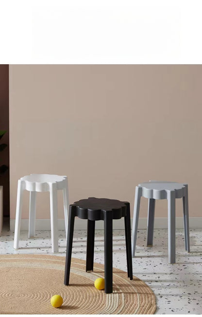 Stackable stools suitable for cafes, restaurants, offices, and modern spaces, ideal for wholesale and bulk orders from China.