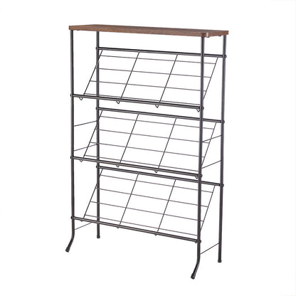 Multi-functional shoe rack with multiple storage shelves, suitable for entryways, living rooms, and retail spaces. Ideal for space-saving organization and available for wholesale orders directly from a trusted Chinese supplier. Customizable options available for commercial or personal use.