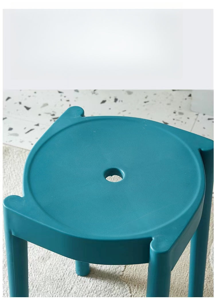 Stackable multifunctional stool ideal for cafes, kitchens, and workspaces, available for bulk wholesale directly from China.