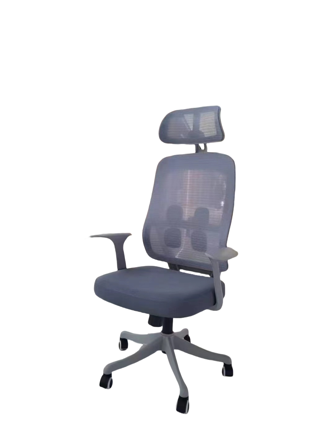 Ergonomic office chair with mesh back, adjustable headrest, and 3D armrests, ideal for bulk purchase directly from Chinese manufacturers for office or home workspaces.