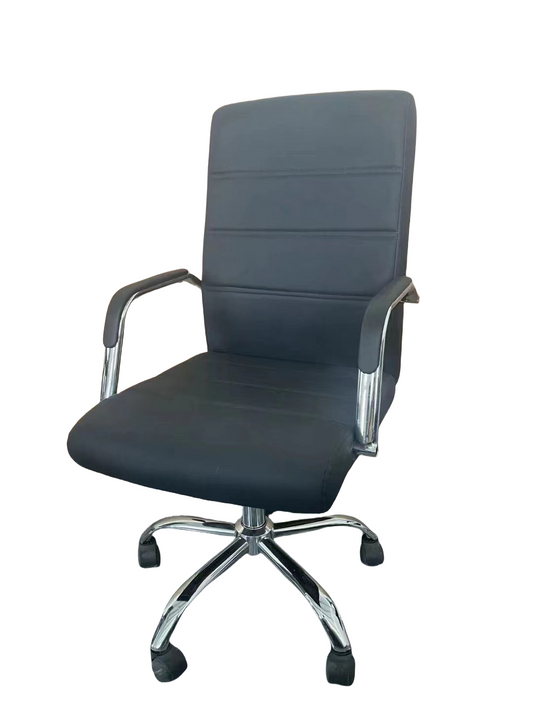 Executive office chair with padded seating and smooth-rolling base, ideal for professional work environments and available for direct wholesale from China.