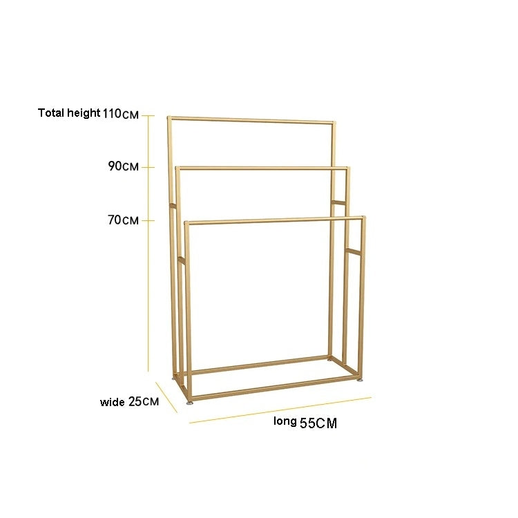 Clothing rack with a space-saving design, suitable for organizing or displaying clothes in homes or retail environments. Ideal for bulk buyers looking for wholesale options direct from China.