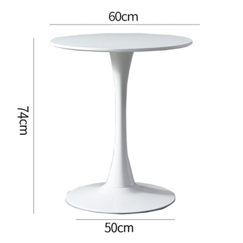 Small round table suitable for dining, cafes, bistros, and commercial spaces, available for direct wholesale from China. Versatile design, customizable for different interior needs.