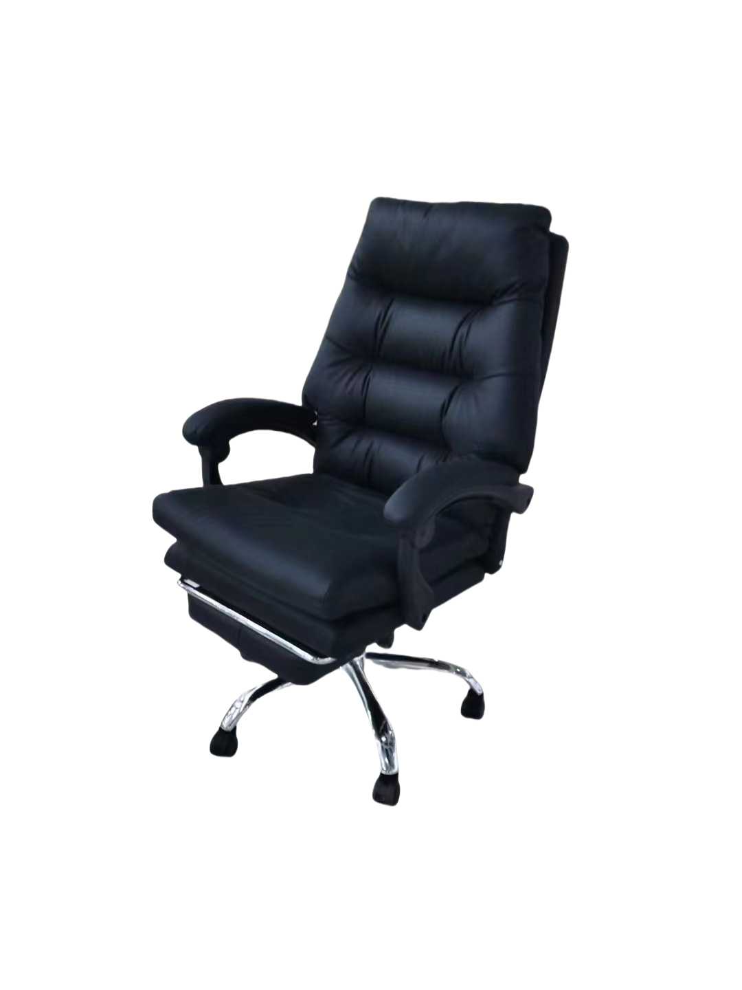 Executive office chair with ergonomic design, leather upholstery, adjustable features, and reclining capability. Ideal for offices, boardrooms, and home workspaces. Perfect for bulk purchases and wholesale options directly from China.