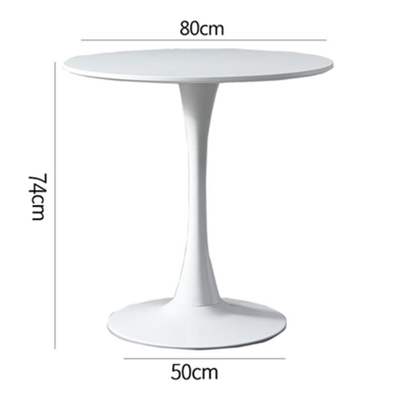 Round dining table suitable for cafes, dining rooms, and office reception areas, available for bulk purchase directly from China. Ideal for both commercial and home furnishing.