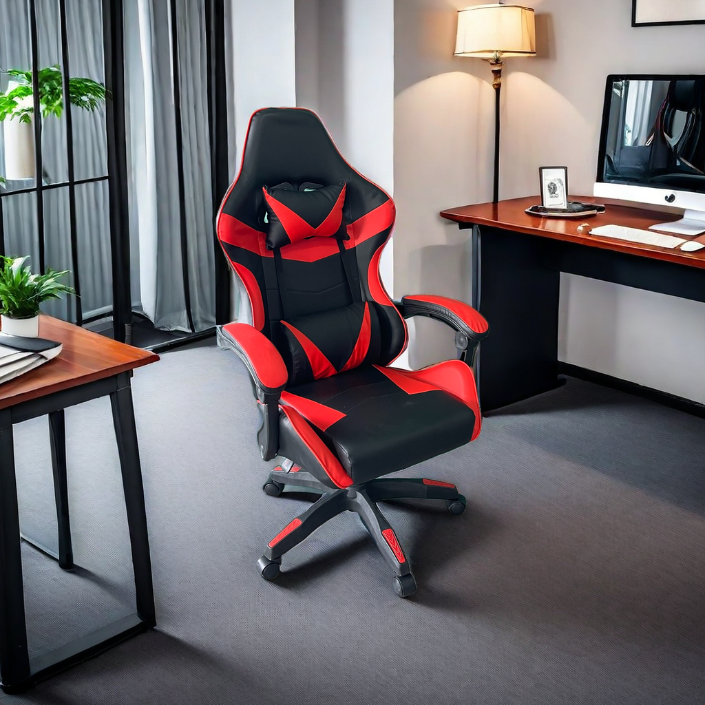 Ergonomic gaming and office chair with adjustable features and lumbar support, ideal for bulk orders directly from China for corporate or home use.