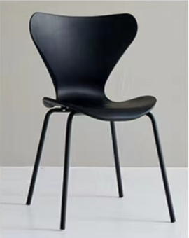 Modern minimalist dining or office chair suitable for home, office, or restaurant use, available for wholesale from Chinese suppliers. Ideal for versatile seating needs in various environments.