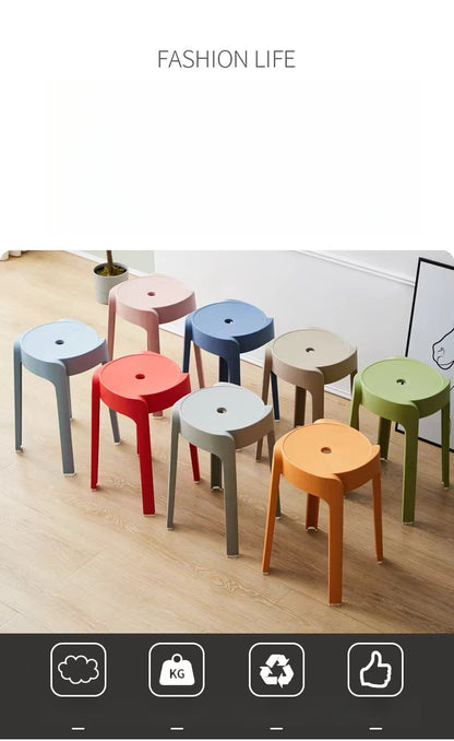 Wholesale stackable stools ideal for space-saving seating solutions in homes, cafes, and public spaces. Perfect for bulk orders and direct sourcing from China.