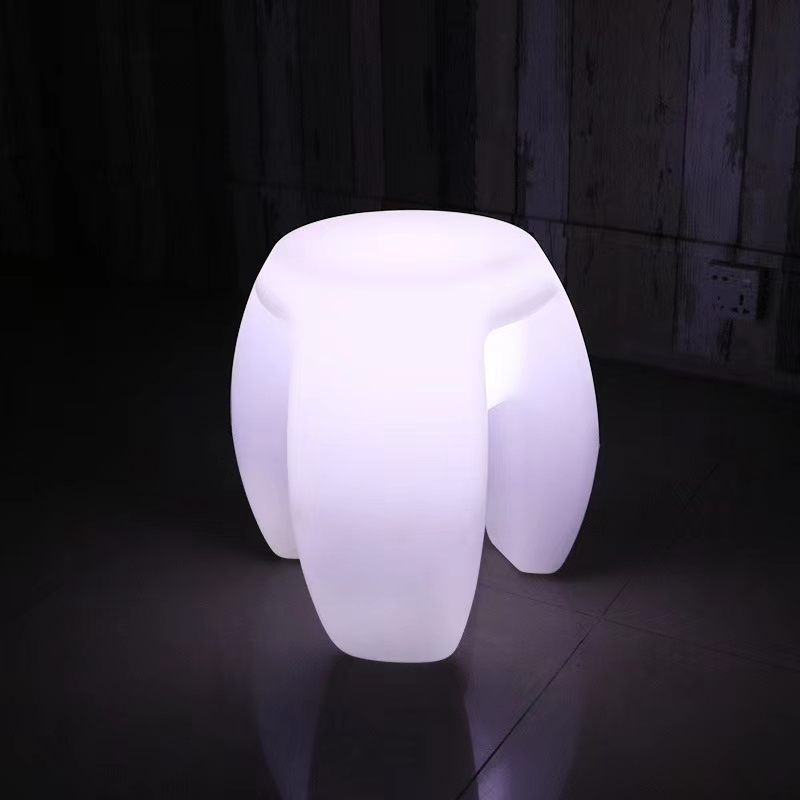 Multipurpose LED stool for modern interiors, ideal for homes, cafes, lounges, and commercial spaces. Perfect for bulk purchasing directly from a Chinese manufacturer for versatile decorative and functional use.